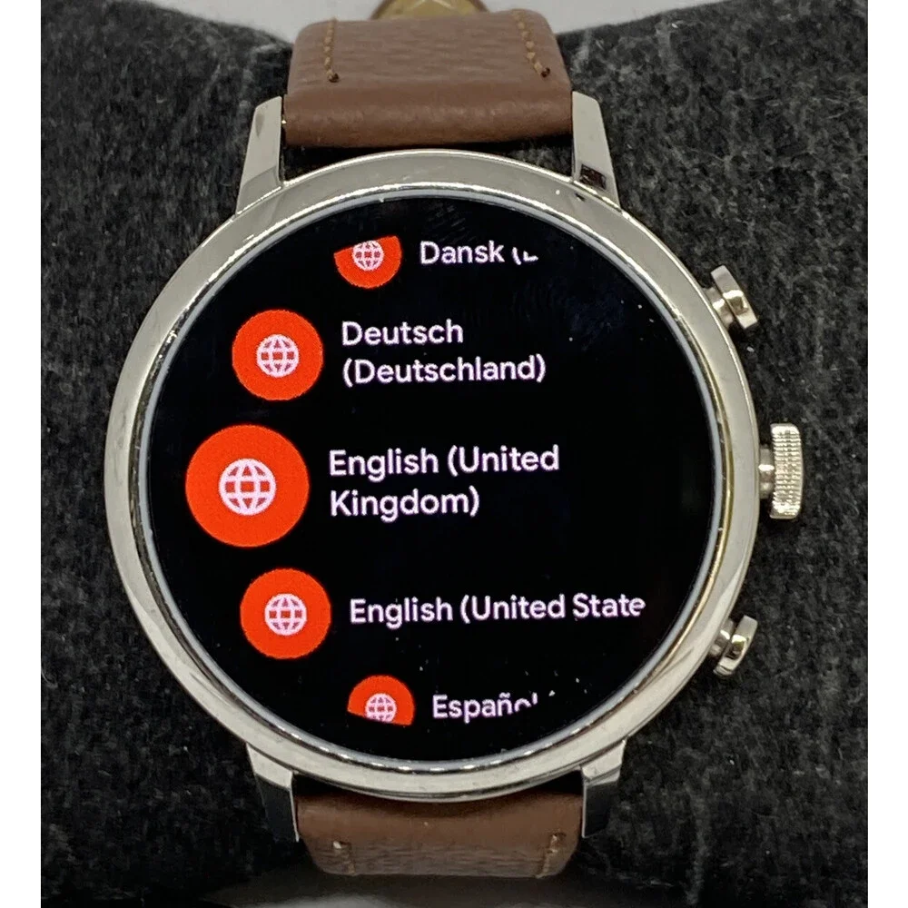 Fossil Gen 4 Authentic Digital Dial Smart Watch Custom Band FTW6017 LT318